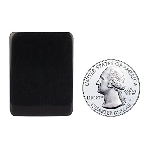 Chinese Mahjong (Mahjongg, Mah Jongg, Mah-Jongg, Majiang) Travel Game Set with Jet Black Tiles- 'Jet Set' - Small