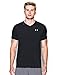 Under Armour Men's CoolSwitch Run V-Neck Shirt, Black, Large