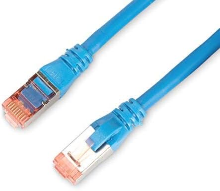 Digitus LAN Cable Cat 6-0.5m - 10 Pack - RJ45 Network Cable - S/FTP Shielded - Compatible with Cat6A & Cat7 - Blue - Image 3