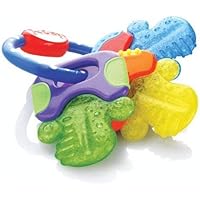 Nuby Ice Gel Teether Keys, 1 Pack Multicolor