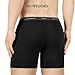 David Archy Men's 3 Pack Underwear Ultra Soft Bamboo Rayon Basic Boxer Briefs (L, Black - with Fly)