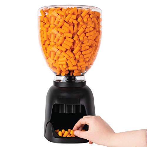 Foam Ear Plugs Dispenser Wall Mount - Bulk Ear Plugs 500 Pair Refillable Station - Foam Hearing Protection Ear Plugs Refill Sound Blocking High Decibel Industrial Safety Disposable Ear Plugs Bulk