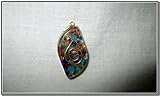 Jet Eye Orgone Pendant J33 Free 40 Booklet Jet International Crystal Therapy Piezo Electric EMF Protection Electromagnetic Waves Reduction Prana Life Force Energy Xmas A++ Chokurei Copper Coil