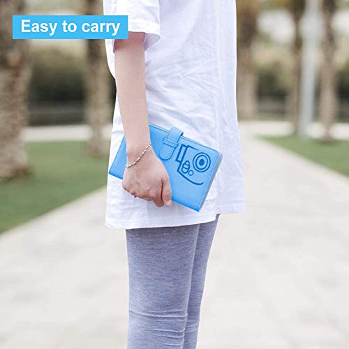 96 Pockets Wallet Fotoalbum mit PU-Leder, Album Schutzhülle Foto Album für Fotohüllen Fujifilm Instax Mini 11 / 7S / 8/8… – Bild 8