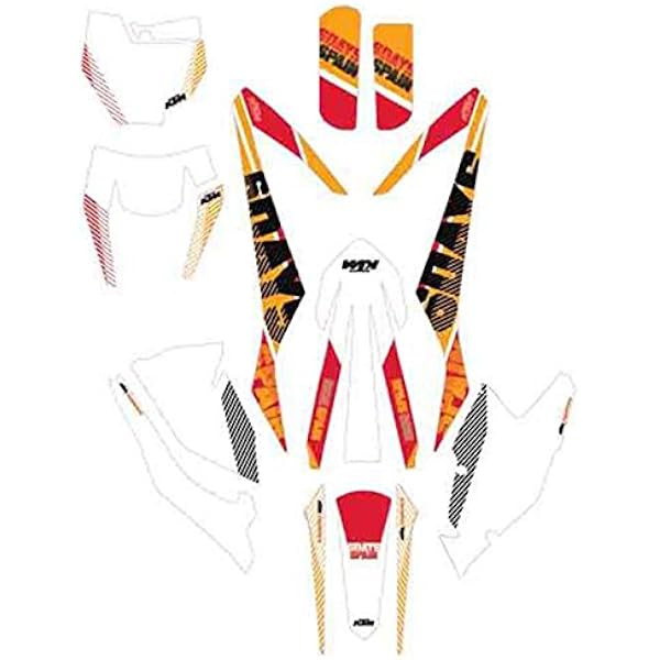 NEW OEM KTM SIX DAYS GRAPHICS KIT\