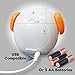 Stay-in-Bed Light Alarm Clock for Kids. Teaches Child When Fine to Wake Up - Plus Night-Light. Battery or USB New & Revised 2018 Edition