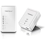 TRENDnet Powerline 500 AV Kit with Wi-Fi Extender, Includes 1 x TPL-406E + 1 x TPL-410AP, 500 AV Powerline and N300 Wireless N, TPL-410APK