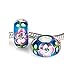 Lampwork Murano Glass Charm - 925 Sterling Silver Core - Fits European Charm Bracelet …