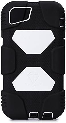 Iphone 6 Case, Aceguarder New Hot [Shockproof] [Light Weight] [Rainproof] Extreme Duty Screen Protector Cover Case with Stand for Iphone 6 4.7 Inch (Black/white)