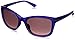 Oakley Women's OO9232 Drop-in Cateye Sunglasses, Frosted Royalty Purple, 58 mm