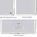 New iPad 9.7 2017 Case,Mektron Transparent Can See Apple Logo TPU Soft Back Tablet Case For iPad 9.7 inch A1822,Crystal Clear