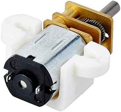 Zink Mixs LDTR-DJ01/12-1000 DC12V 1000RPM 12mm Precision Low Noise Gear Motor - Silver Electronic Components module motor fan control