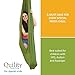 Quility Indoor Therapy Swing for Kids with Special Needs | Lycra Snuggle Swing | Cuddle Hammock for Children with Autism, ADHD, Aspergers | Ideal for Sensory Integration (Up to 165lbs, Green)