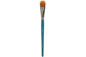 Princeton 3750FG-075 Select Artiste Filbert Grainer Paintbrush, Synthetic, Size 3/4 inch, Multicolor