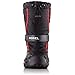 Sorel Youth Flurry-K Snow Boot, Black/Bright Red, 4 M US Big Kid