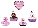 WAYPOR Valentine’s Day 12 Sweet Treat Cupcake Ice Cream Rubber Duckies, Super Cute Fun Novelty Ducks, Assorted Colors & Design, Perfect for Valentine’s Day or Any Holiday Decorations, (12 Pack)
