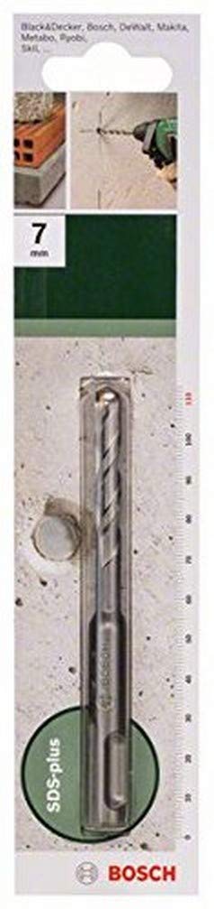 Bosch 2609255510 110mm SDS-Plus Hammer Drill Bit with Diameter 7mm