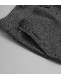 Weintee - Pantalones capri de algodón con bolsillos para mujer