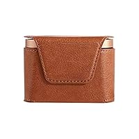 LEEaccessory Wireless Earphone Case Pouch for WF-1000XM3, Small Earphone Case Pouch Quality Leather Earphone Cases and Bags