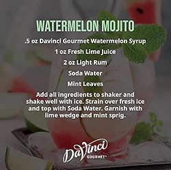 DaVinci Gourmet Classic Watermelon Syrup, 25.4