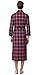 D.TopWarm Men's Spa Classic Pajamas Plaid Cotton & Linen Flannel Long Robes SYH1