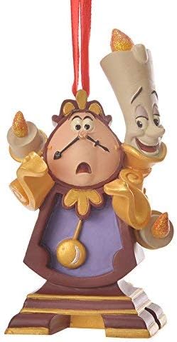 Amazon 美女と野獣 コグスワース ルミエール オーナメント クリスマスツリー ツリー 飾り ディズニー ディズニーストア グッズ 公式 ツリーオーナメント おもちゃ