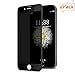 iPhone 6 Plus / 6s Plus Privacy Screen Protector, GPROVA [Anti Spy][Anti-Glare][Anti-Fingerprint][Anti-Scratch] No Bubble Ballistic Tempered Glass HD 2.5D Curve Edge Screen Protector (Full Screen)