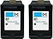 Houseoftoners Remanufactured 3-Pack Ink Cartridge, Replacement for HP 61XL Black and Color Envy 4500 5530 5534 5535 Deskjet 1000 1056 1010 1510 1512 2540 3050 050A Officejet (2-Black & 1-Color)