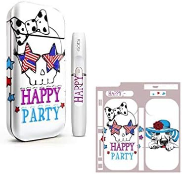 Skin Sticker Compatible for IQOS 2.4 Plus or Compatible Portable Charger | Holder with 2.5D Cartoon Design