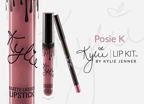 Kylie Matte Liquid Lipstick & Lip Liner - POSIE K by Kylie Makeup