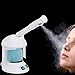 ZENY 2 in 1 Mini Facial Steamer Hair Steamer Home Spa Tabletop Warm Mist Facial Steamer