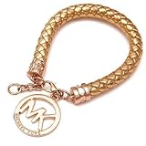 1 X 2014 New Fashion Letter Exquisite Luxury Charm Bracelets (Gold) by Preciastore
