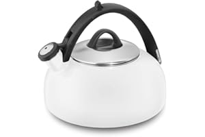 CUISINART CTK-EOS2W Peak Porcelain Enamel on Steel Tea Kettle, White