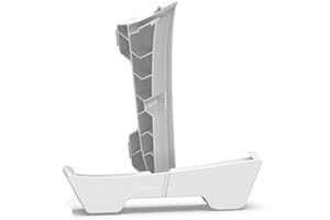 ZYNCUE Cooling Base Stand for PS5 Slim Console - ABS Material, Sleek White Design, Enhanced Cooling, Horizontal Bracket