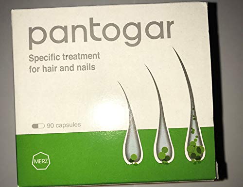 Pantogar Alopecia 270 Caps Pantovigar Capsules Hair Loss 3 Box of Pantogar