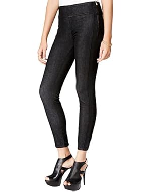 Womens Push Up Stretch Denim Leggings