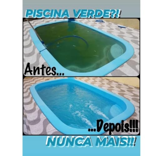 VO DOCIA, ELEVADOR DE PH agua de piscina Brilhante o Ano Inteiro 1l