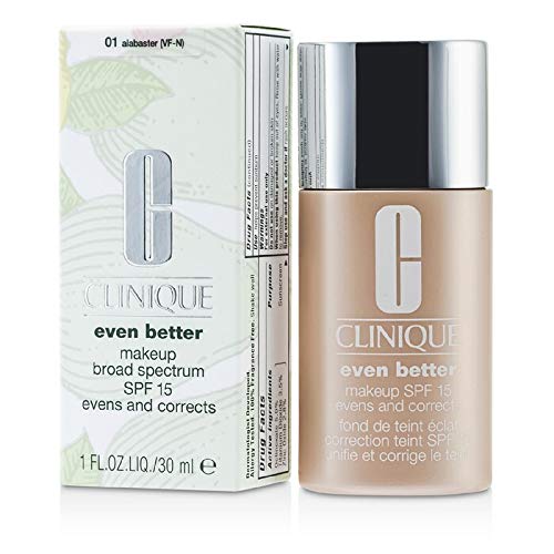 Clinique - Even Better Makeup SPF15 (Dry Combination to Combination Oily) - No. 01 Alabaster - 30ml/