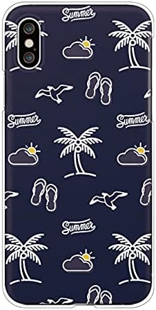 Amazon Co Jp Nexus5x グーグル 対応スマホケース H ネイビー 夏 アイコン柄 かわいい おしゃれ イラスト 海 ビーチ モノトーン くすみカラー Case6331 家電 カメラ