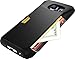 Galaxy S6 Wallet Case - Vault Slim Wallet for Galaxy S6 by Silk - Ultra Slim Protective Wallet Cover (Black Onyx)