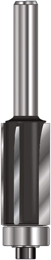 ENT 13502 Trimming Cutter Carbide TC, Shank (S) 8 mm, Diameter (D) 12,7 mm, NL 25,4 mm, Z3, SL 32 mm, GL 68 mm, with Ball Bearing