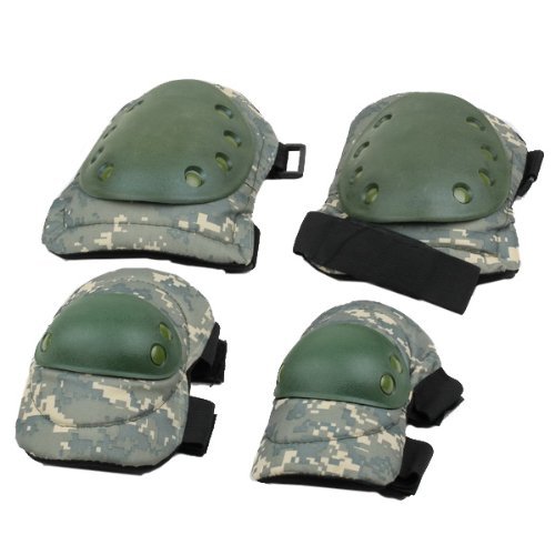 Tactical Knee & Elbow Pads Camouflage Paintball Airsoft
