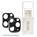 [2 Pack] QHOHQ Camera Lens Protector for iPhone 11 Pro Max(6.5