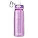 BOTTLED JOY BPA-Free Tritan Sport water bottle, Wide Mouth 27oz 800ml Spill Proof Sip & Handle Leak Proof bottles Purple