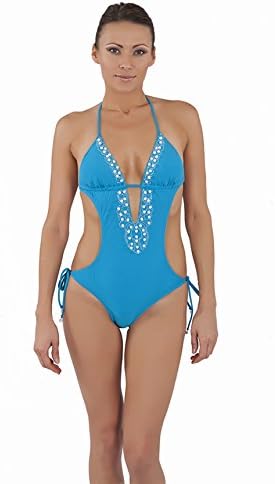 Womens Monokini Swimsuit, One Piece / Two Piece, Medium / 6-8