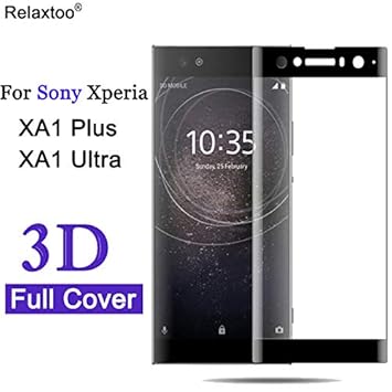 Panzerglas Schutzfolie Film,3D Full Cover Glass for Xperia Xa1 Plus for Xperia Xa1 Ultra Screen Protector Xa 1 Protective Gla
