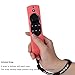 Case for Fire TV and Fire TV Stick Voice Remote 5.9inch, Akwox Light Weight [Anti Slip] Shock Proof Silicone Remote Case Cover with Lanyard (Watermelon red)