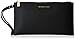 MICHAEL Michael Kors Women's Mercer Leather Clutch Bag Black One Size