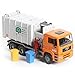 Bruder Toys Man Side Loading Garbage Truck Orange