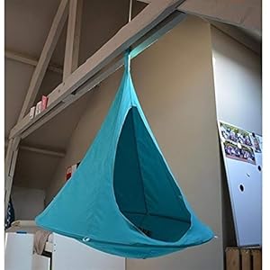 NLJYSH 1 pz Figura del UFO Teepee Albero Hanging baco da Seta Bozzolo Swing Sedia for Bambini e Adulti Interni Esterni…